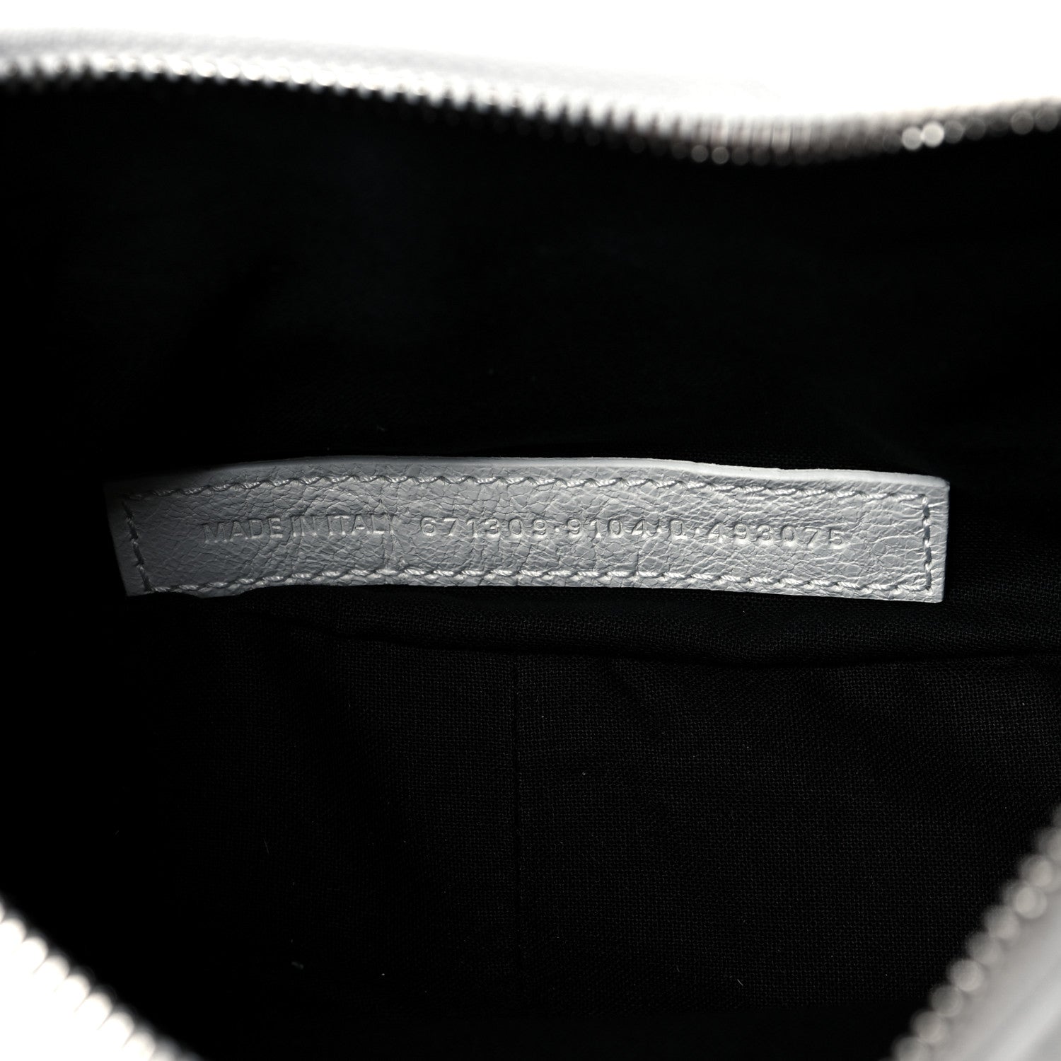 Balenciaga Agneau Arena Le Cagole Shoulder Bag XS Optic White 8 of 11
