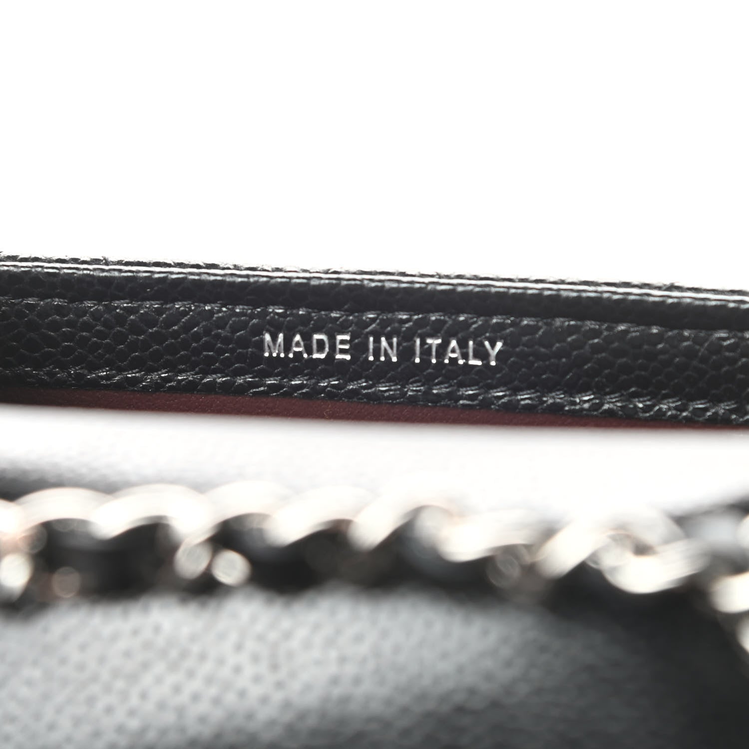 Chanel Caviar Quilted Classic Phone Holder Black 7 of 12