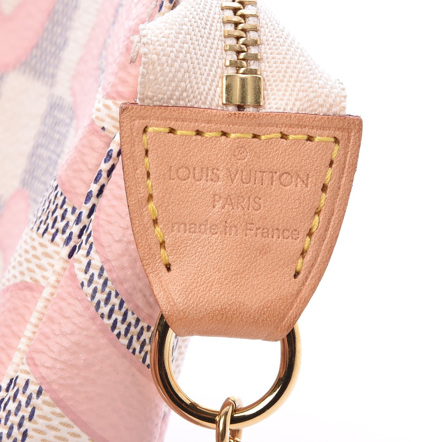 Louis Vuitton Damier Azur Tahitienne Mini Pochette Accessories 6 of 8