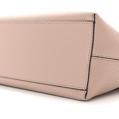 Valentino Garavani Grained Calfskin Small Rockstud Shoulder Tote Poudre 9 of 10