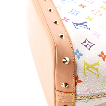 Louis Vuitton Monogram Multicolor Alma White 13 of 16