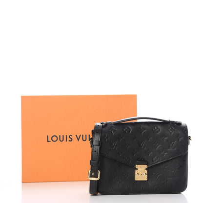 Louis Vuitton Empreinte Pochette Metis Black 9 of 9