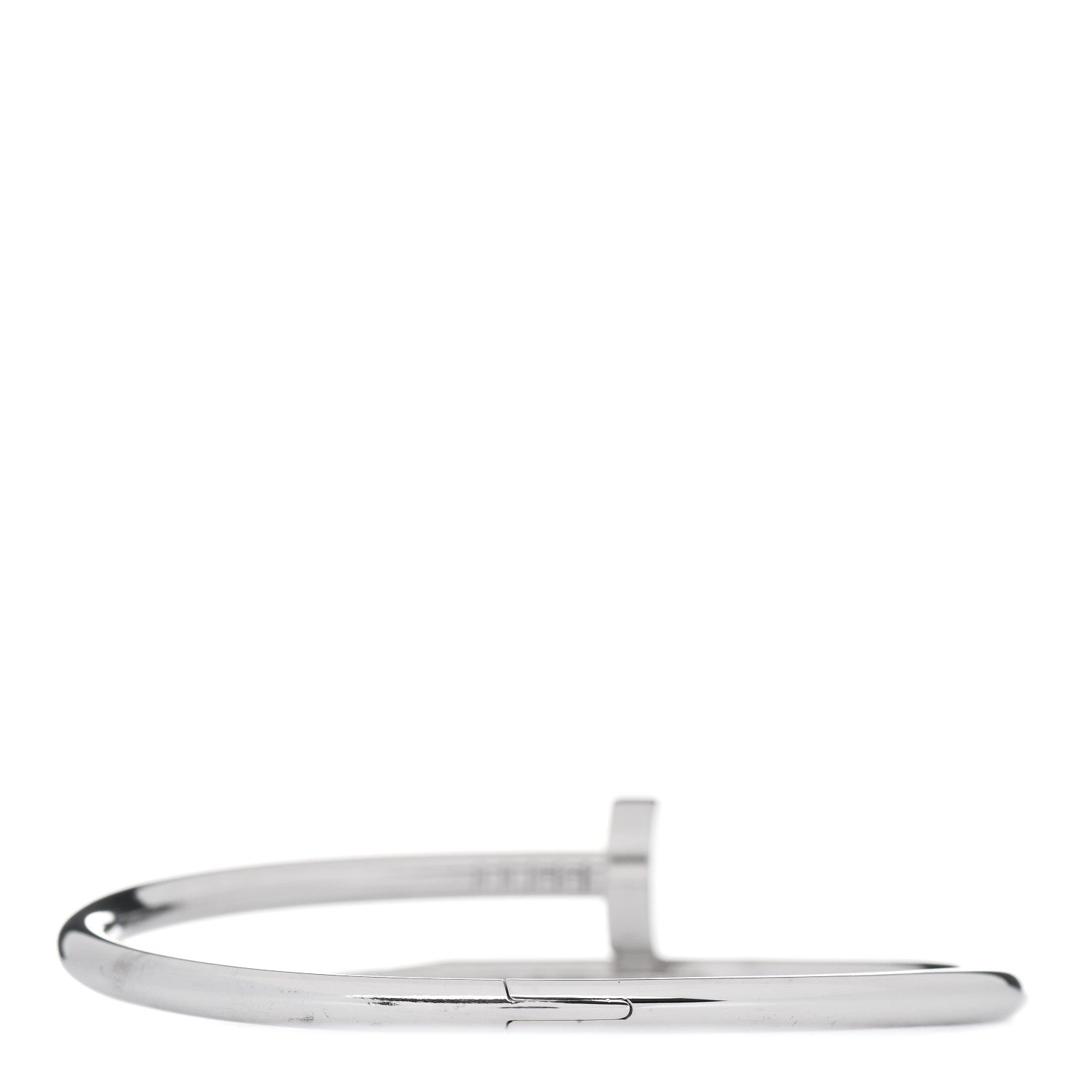 Cartier 18K White Gold Juste Un Clou Bracelet 16 3 of 5