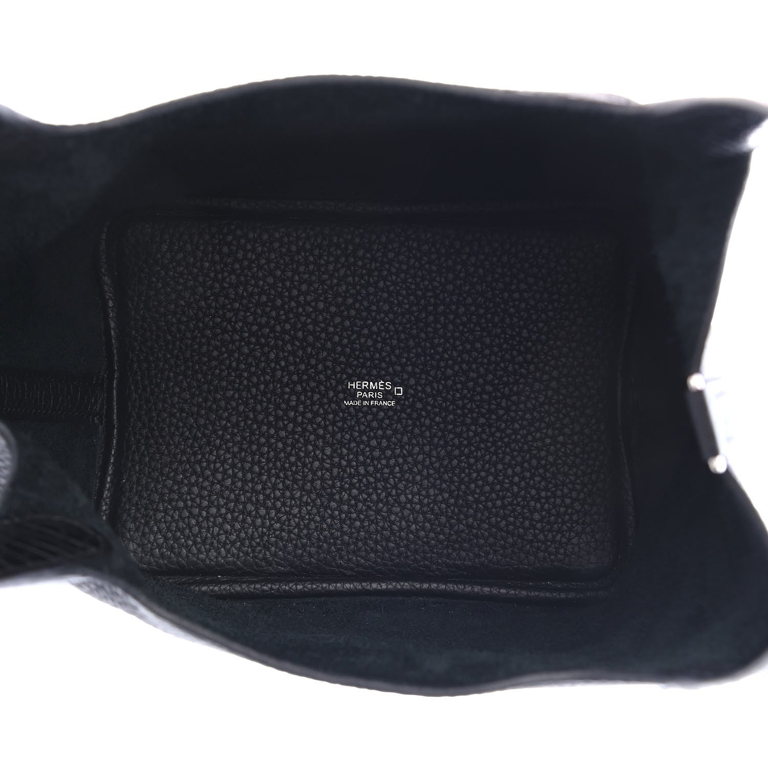 Hermes Taurillon Clemence Matte Alligator Picotin Lock Touch 18 PM Black 5 of 9