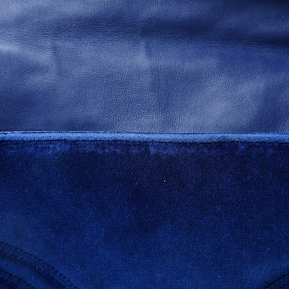 Gucci Velvet Matelasse Medium GG Marmont Shoulder Bag Cobalt Blue 20 of 23