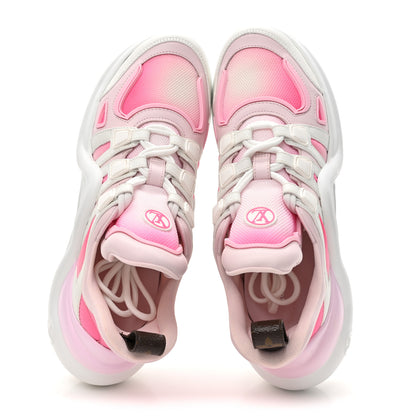 Louis Vuitton Calfskin Technical Nylon LV Archlight Sneaker 39 Rose Clair 2 of 9