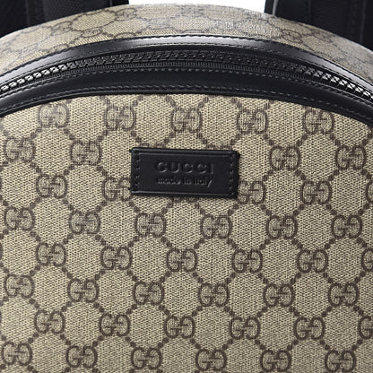 Gucci GG Supreme Monogram Medium Backpack Black 8 of 10