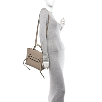 Celine Baby Grained Calfskin Micro Belt Bag Light Taupe 2 of 11