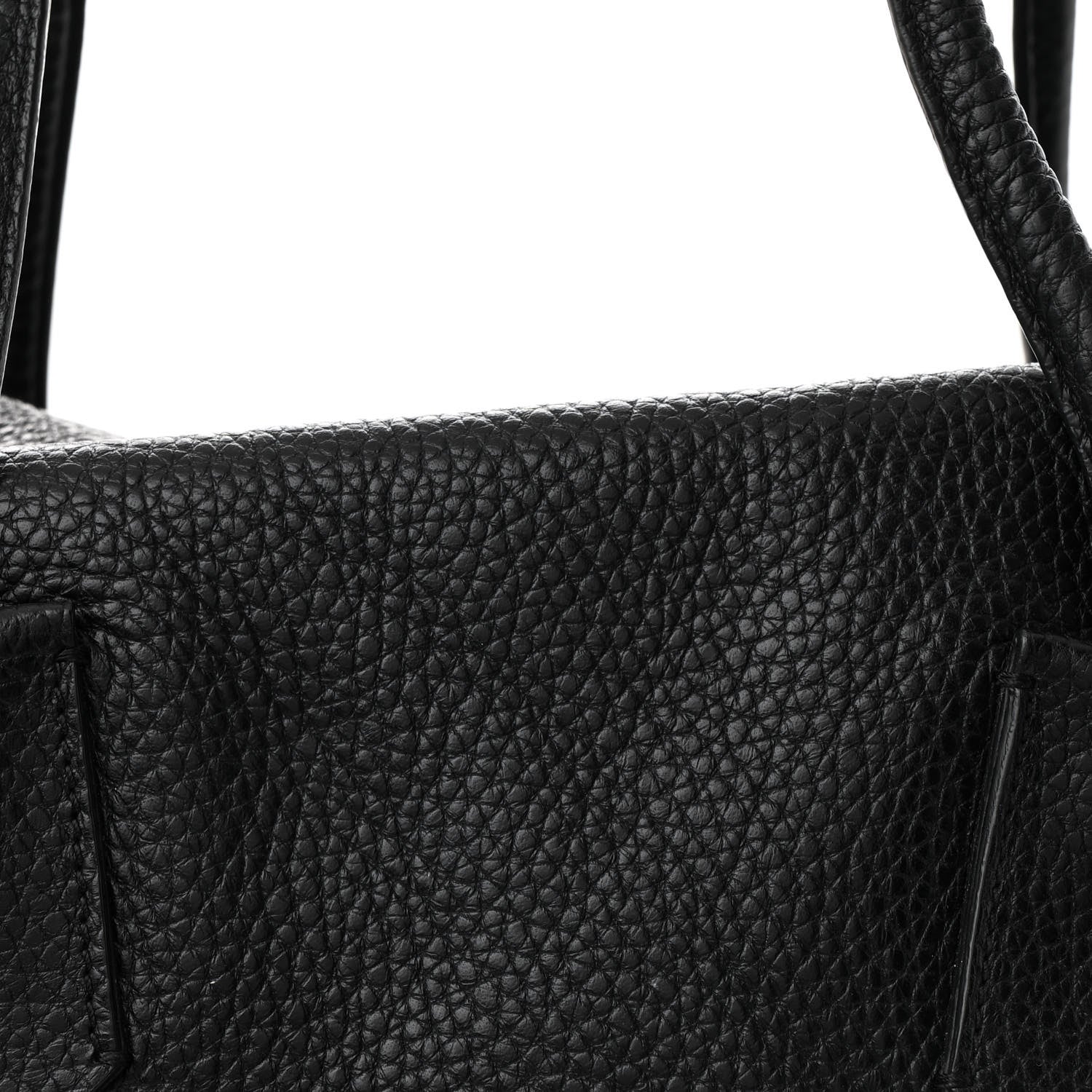 Burberry London Grainy Calfskin Medium Baynard Tote Black 8 of 11