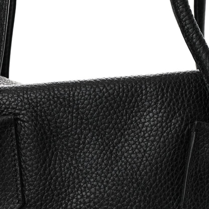 Burberry London Grainy Calfskin Medium Baynard Tote Black 8 of 11