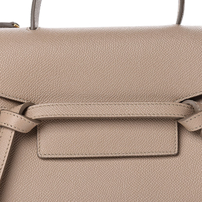 Celine Grained Calfskin Nano Belt Bag Light Taupe 10 of 10
