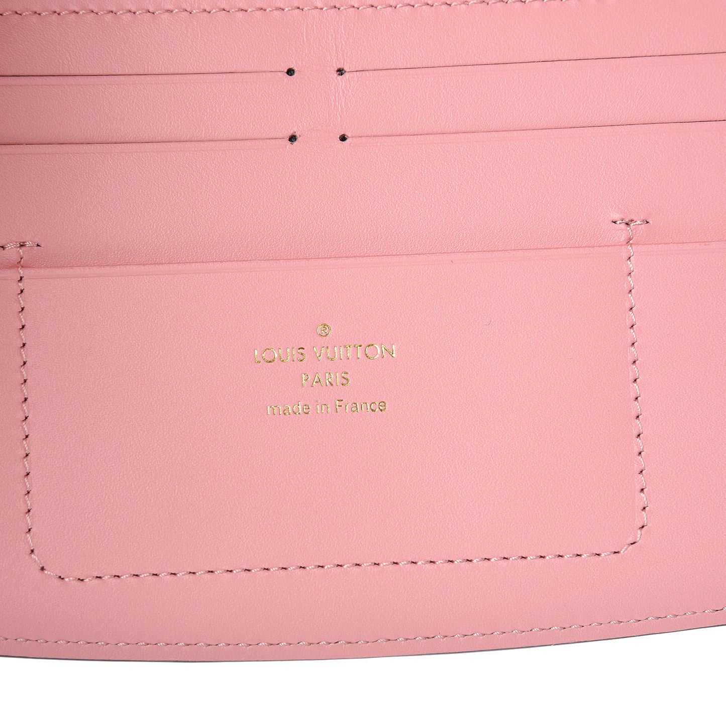 Calfskin City Steamer Wallet Kaki White