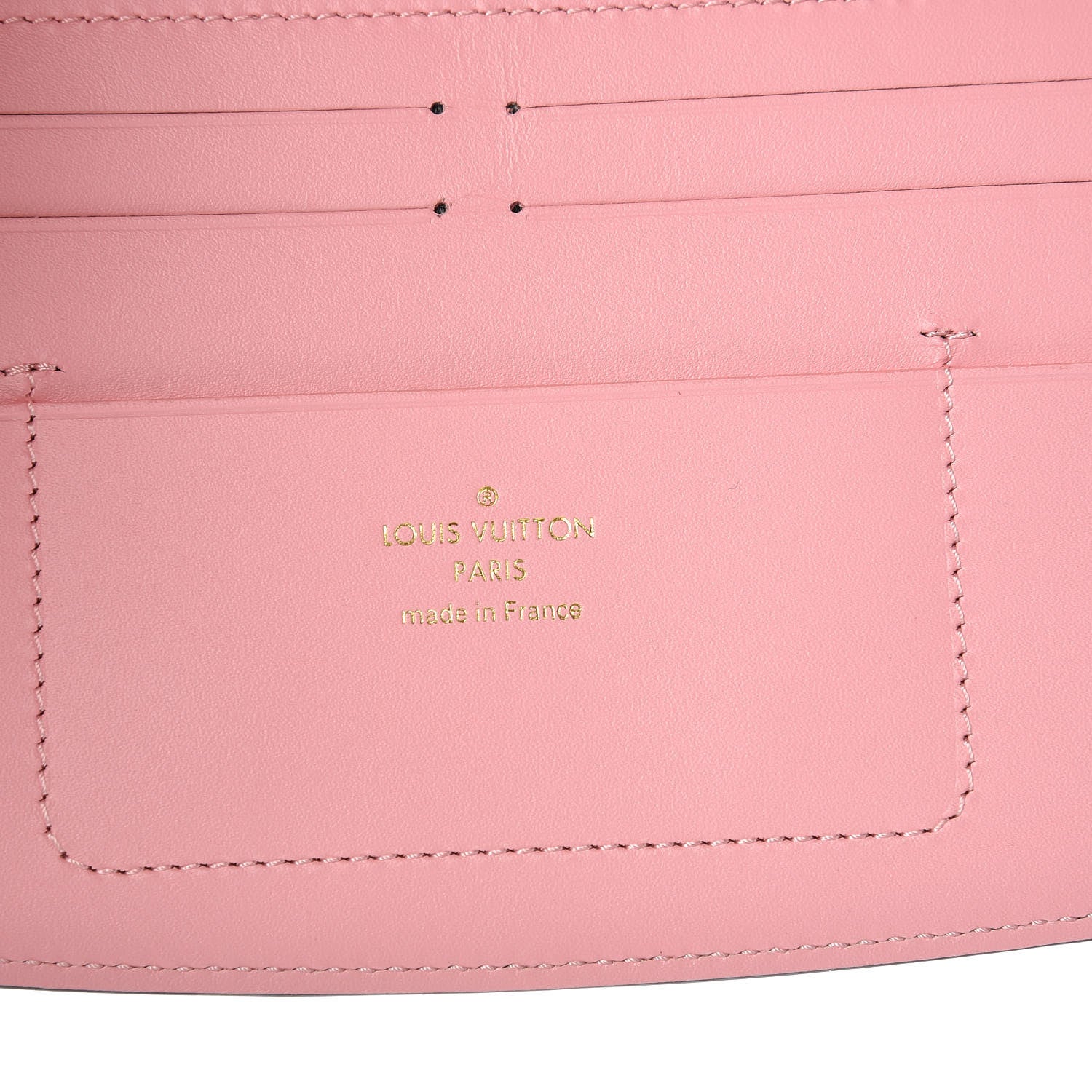 Louis Vuitton Calfskin City Steamer Wallet Kaki White 6 of 7