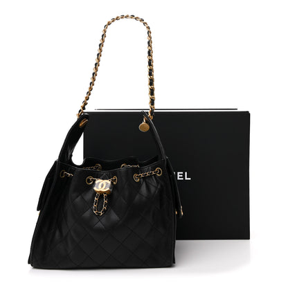 Chanel Caviar Quilted Small Chanel 25 Handbag Black 11 of 11