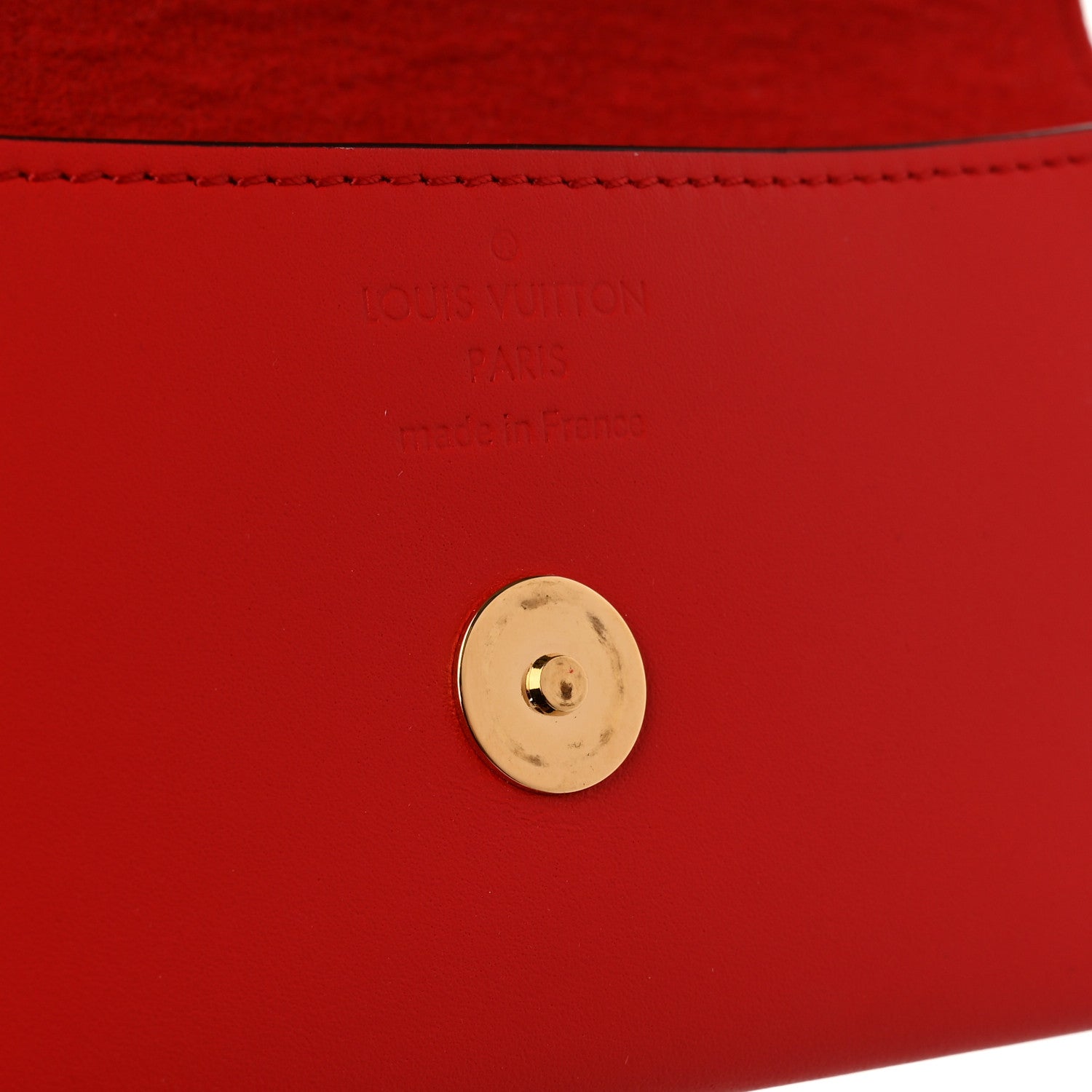 Louis Vuitton Monogram Woody Sunglass Case Rouge 7 of 8