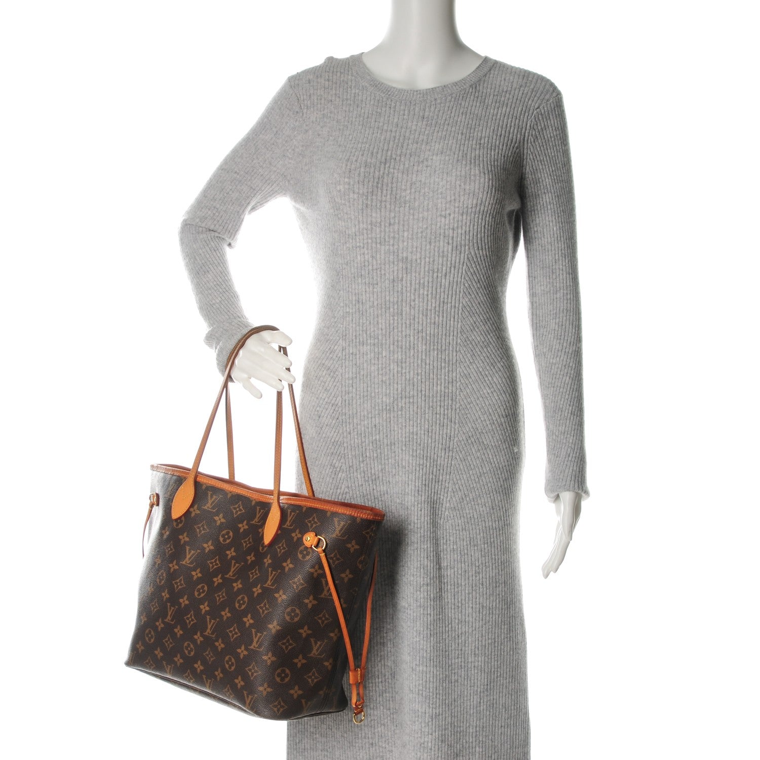 Louis Vuitton Monogram Neverfull MM 2 of 9
