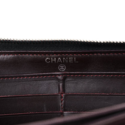 Chanel Caviar Quilted Medium Zip Around Wallet Black 7 of 25