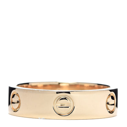 Cartier 18K Yellow Gold 5.5mm LOVE Ring 63 10.25 1 of 7