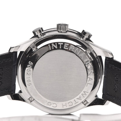 IWC Stainless Steel Alligator 41mm Portuguese Chronograph Automatic Watch IW371446 7 of 12