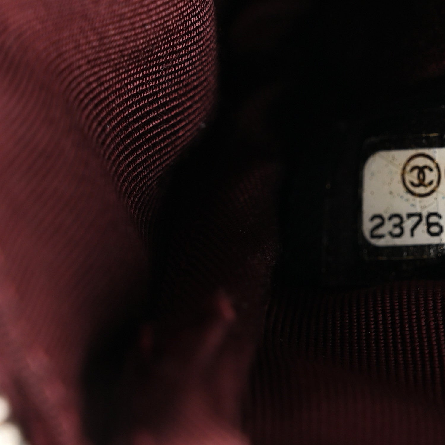 Chanel Lambskin Quilted Small Cosmetic Case Black 7 of 8