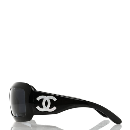 Chanel Mother of Pearl CC Sunglasses 5076-H Black 3 of 10