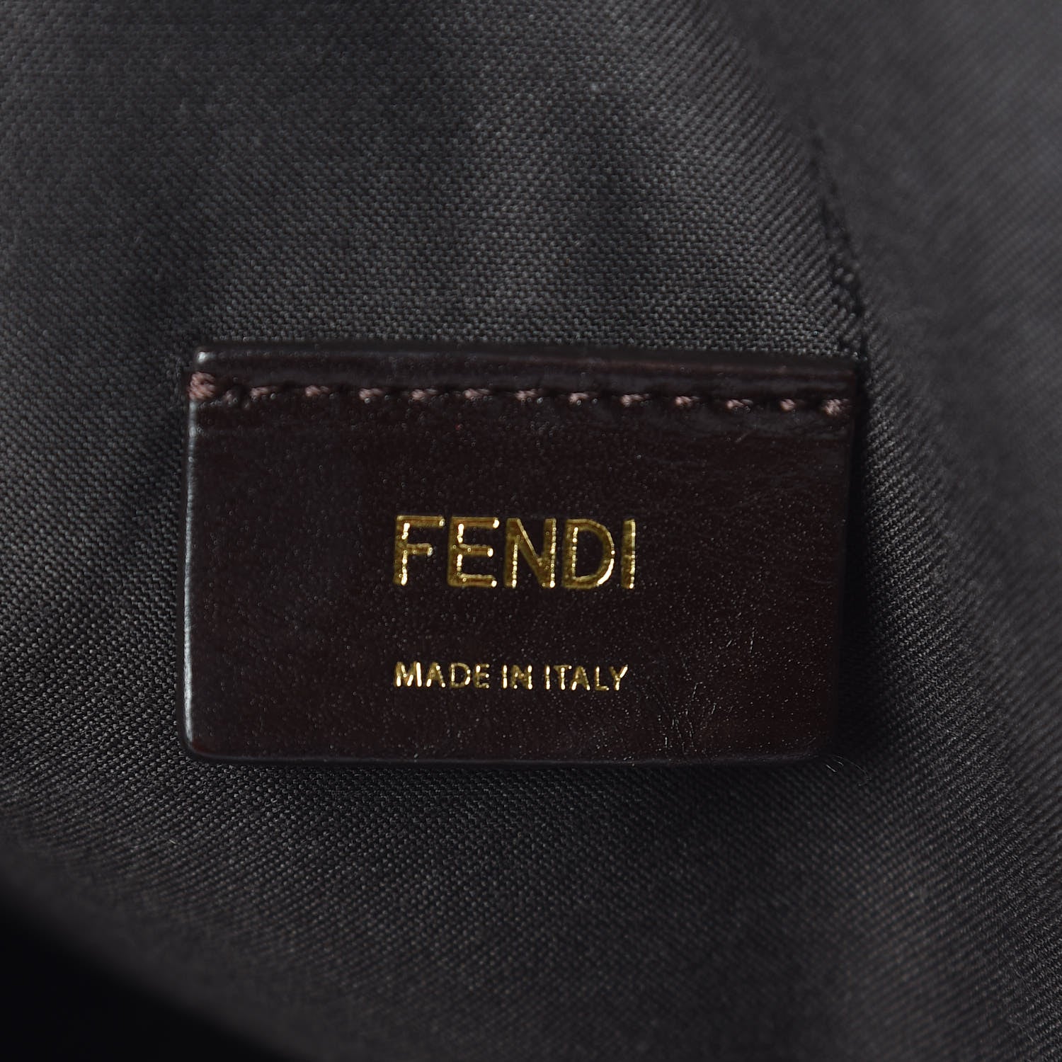 Fendi Zucca Vitello Elite Special Shopping Tote Tobacco Fuxia 6 of 10