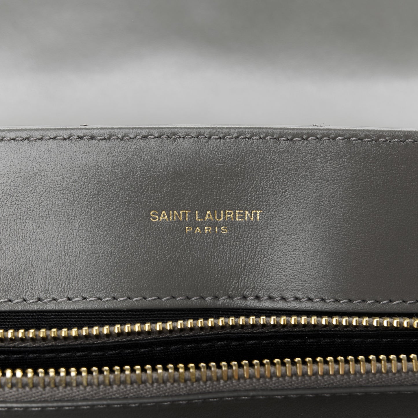 Calfskin Y Quilted Monogram Medium Loulou Chain Satchel Pebble