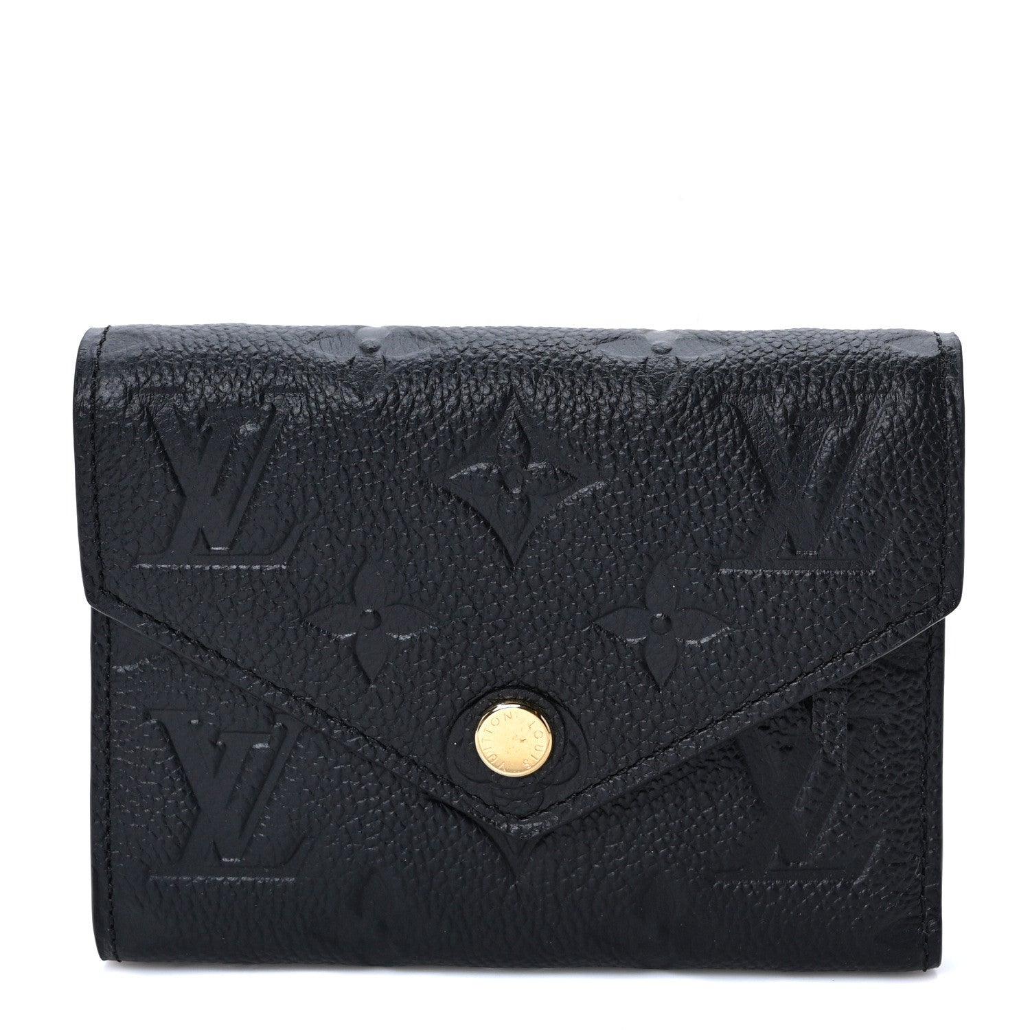 Louis Vuitton Empreinte Victorine Wallet Black 1 of 7
