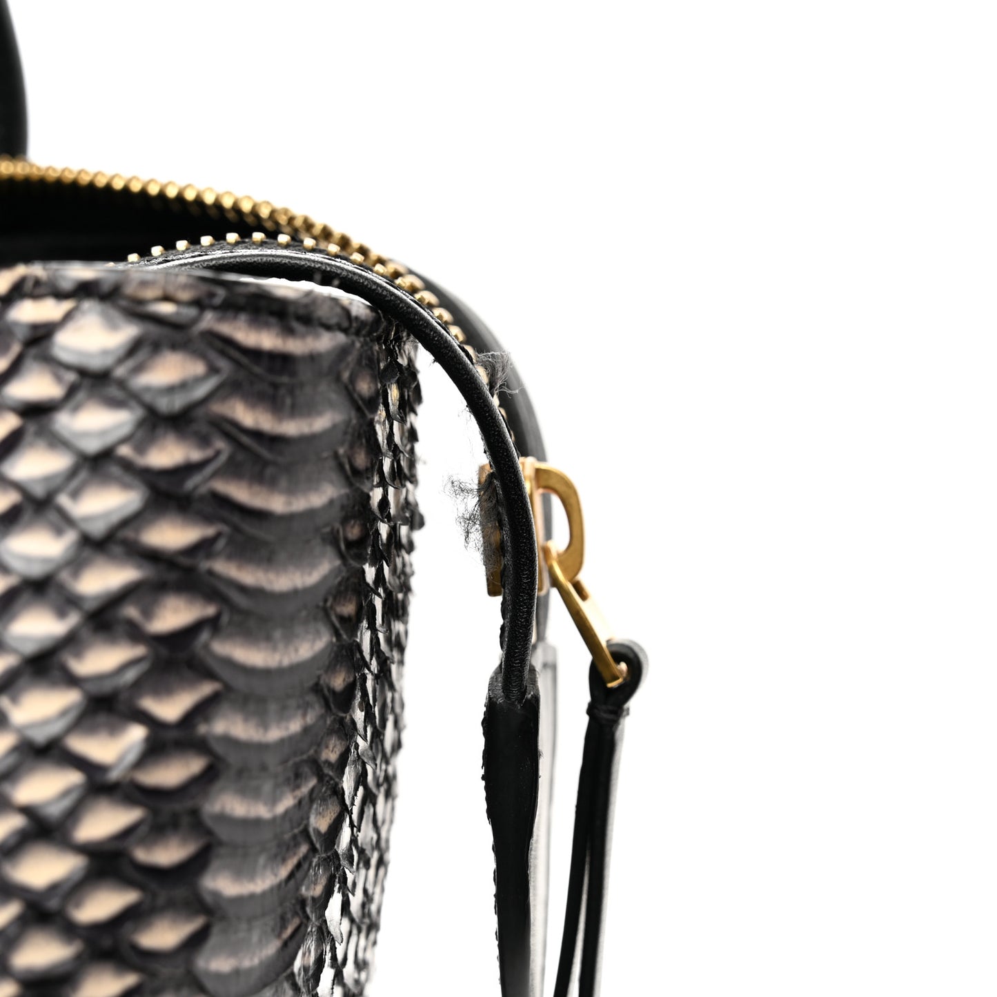 Watersnake Mini Belt Bag White Black