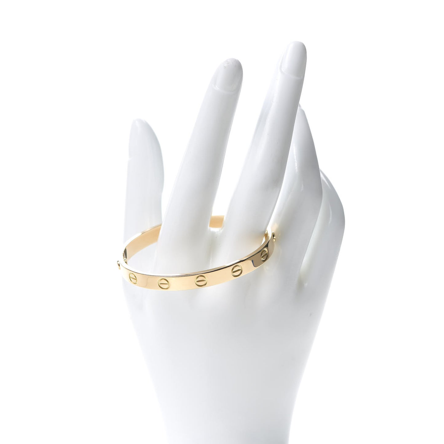 18K Yellow Gold LOVE Bracelet 16