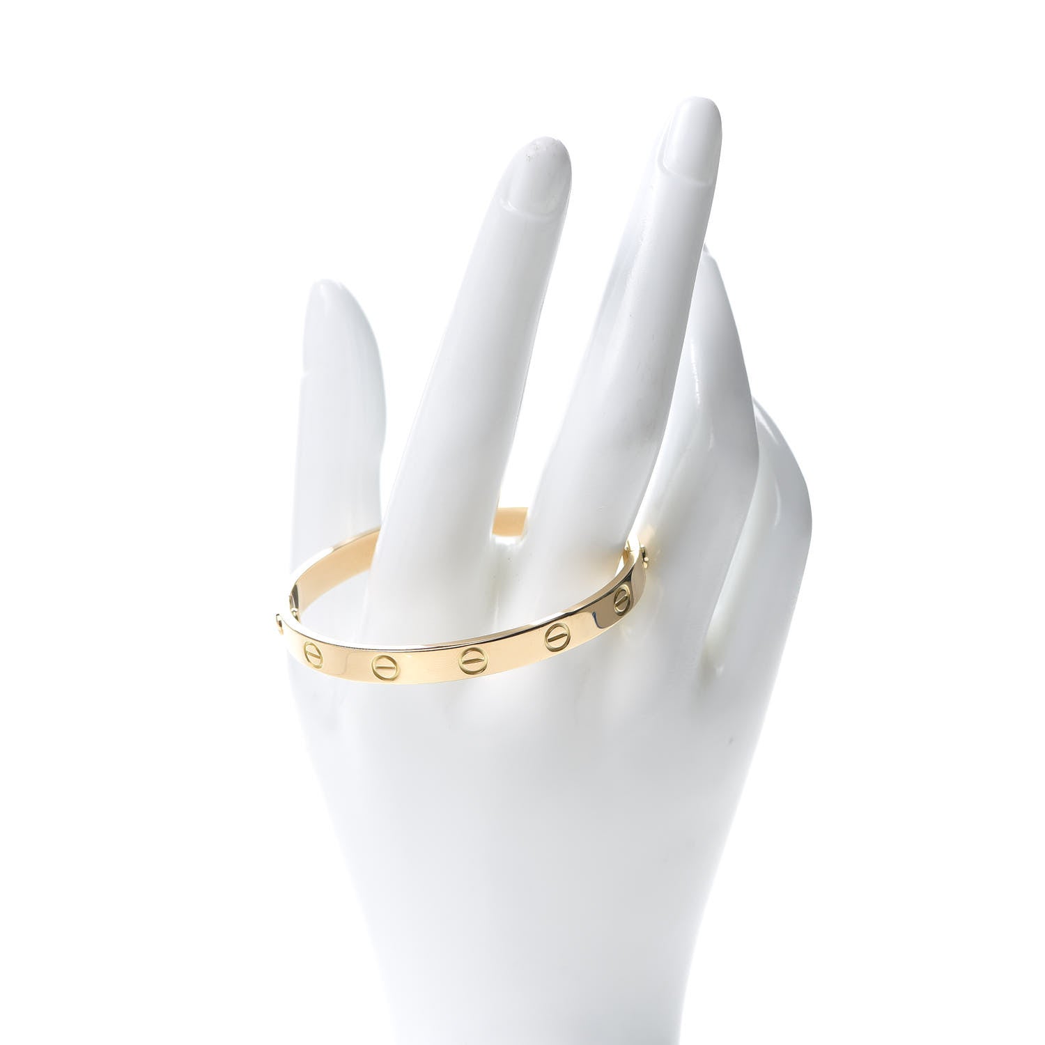 Cartier 18K Yellow Gold LOVE Bracelet 16 2 of 5
