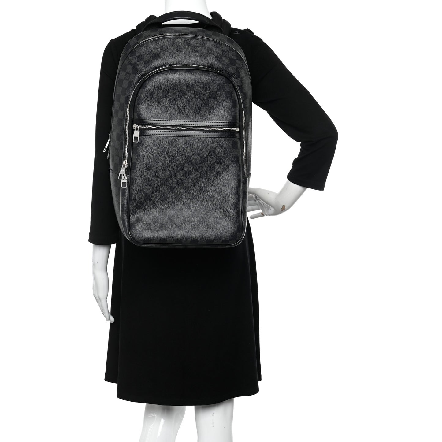 Damier Graphite Michael Backpack