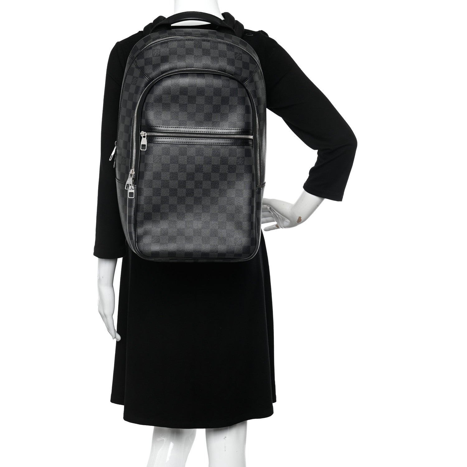 Louis Vuitton Damier Graphite Michael Backpack 2 of 10