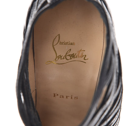 Christian Louboutin Kid Milleo 160 Pumps 36 Black 7 of 8