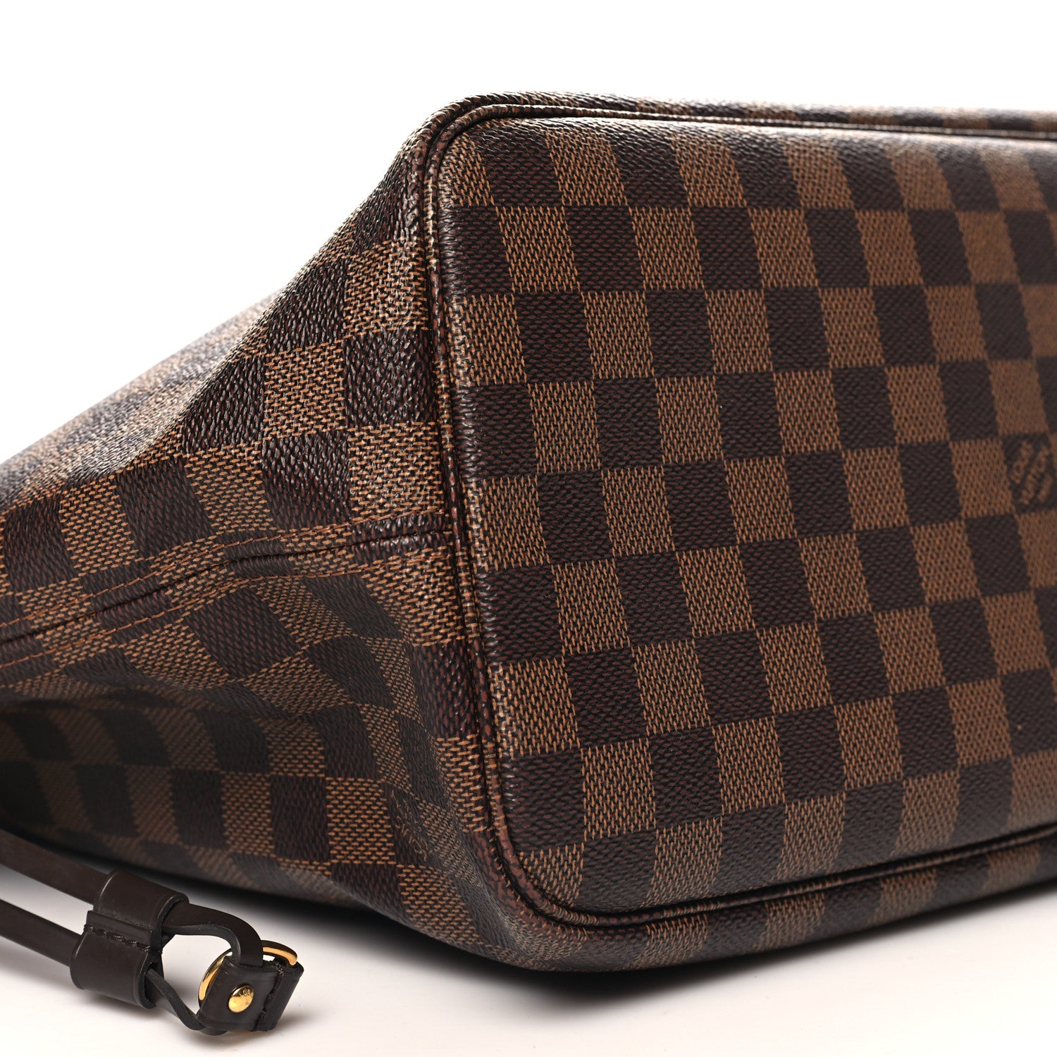 Louis Vuitton Damier Ebene Neo Neverfull MM  Rose Ballerine 8 of 9