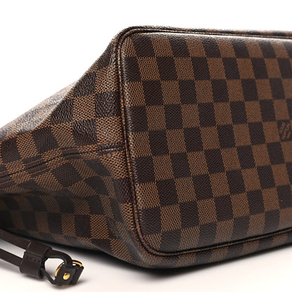 Louis Vuitton Damier Ebene Neo Neverfull MM  Rose Ballerine 8 of 9