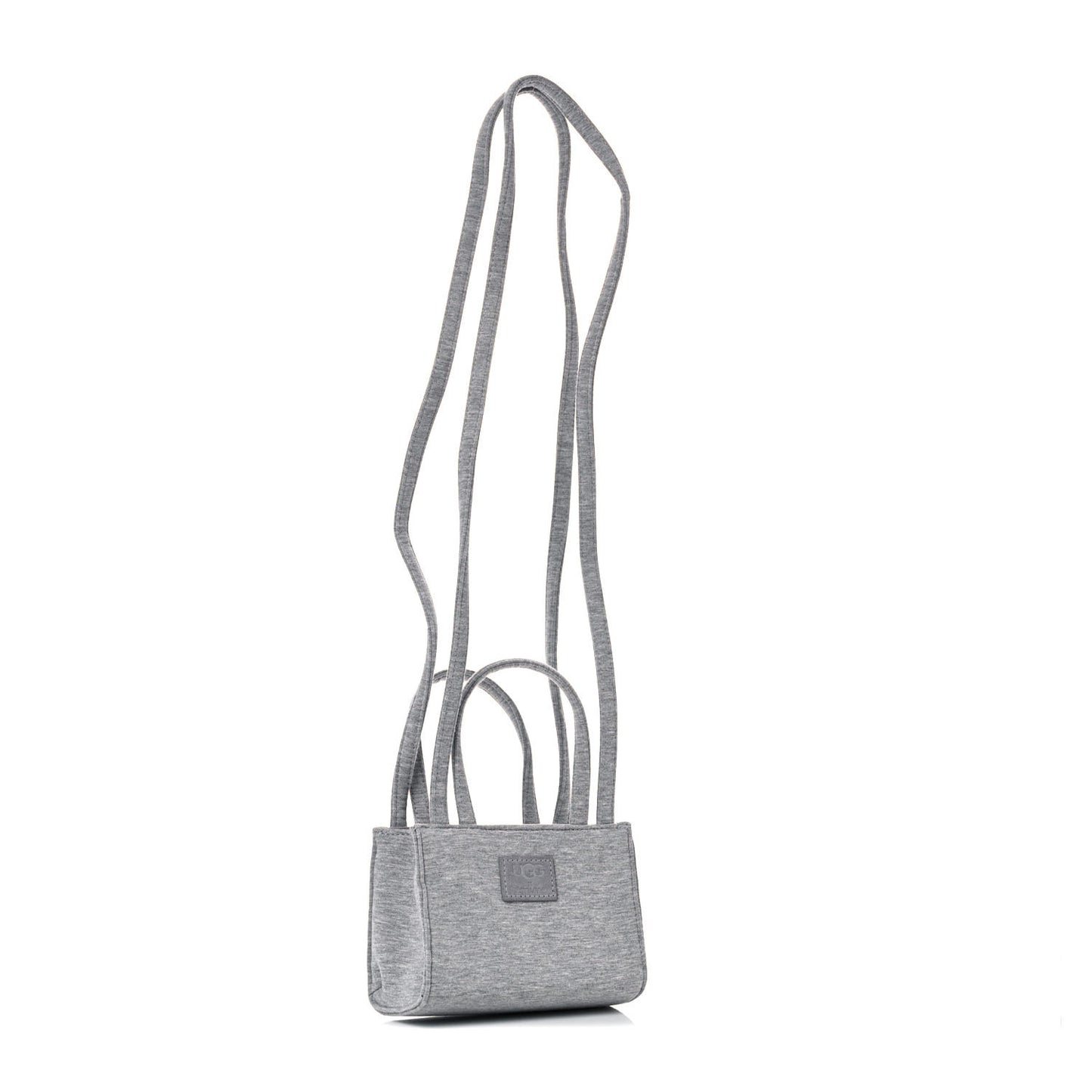 X UGG Fleece Small Shopping Bag Heather Grey
