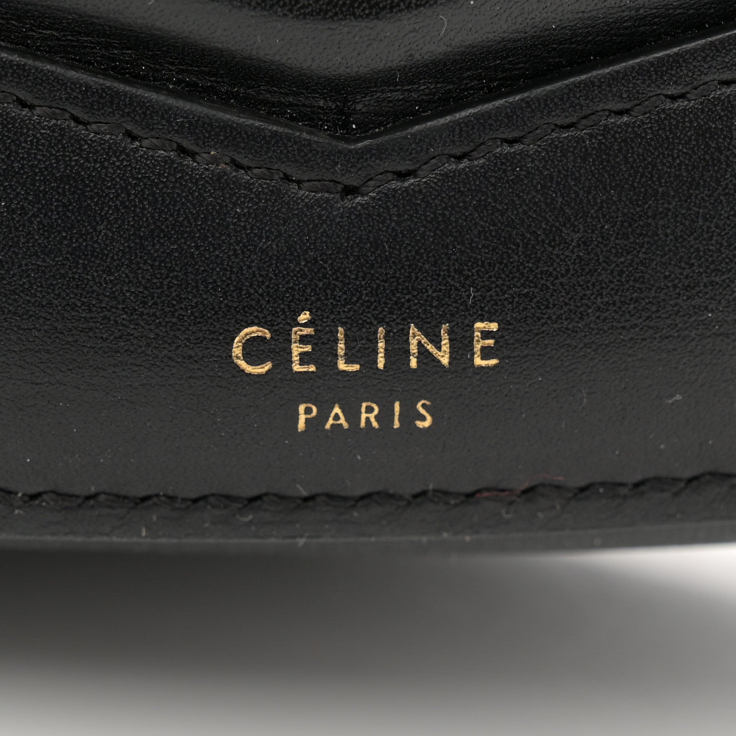 Celine Palmelato Calfskin Small Trotteur Black 6 of 14