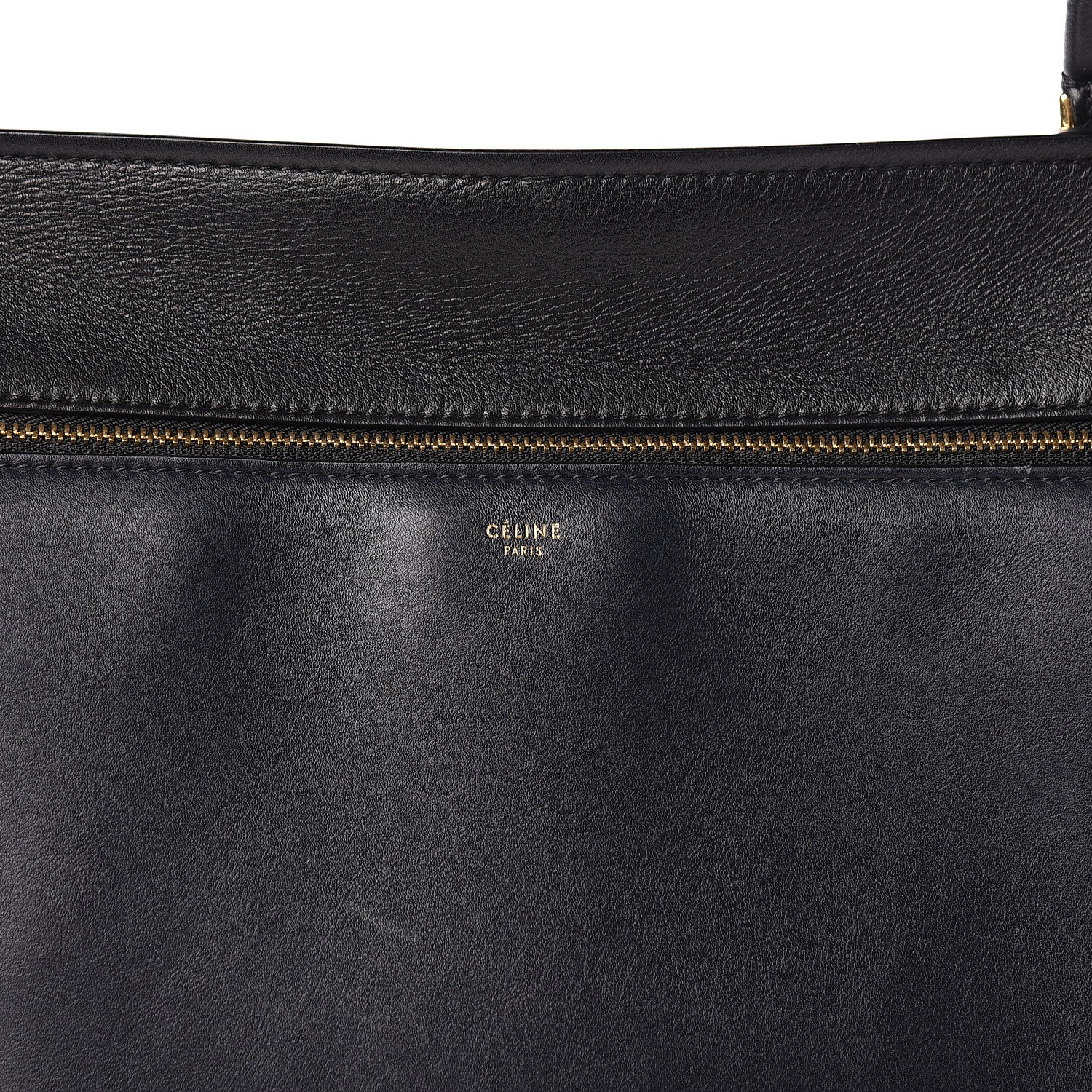 Celine Supple Calfskin Medium Edge Shoulder Bag Black 10 of 10