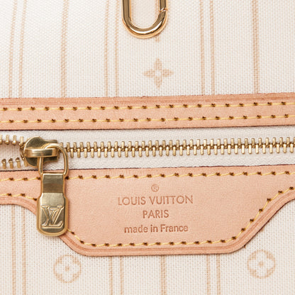 Louis Vuitton Damier Azur Neverfull MM 6 of 8