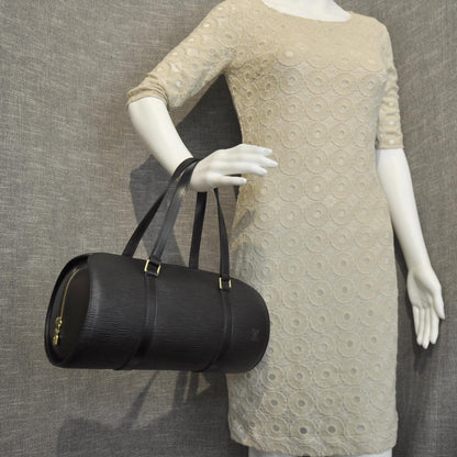 Louis Vuitton Epi Soufflot Black 2 of 8