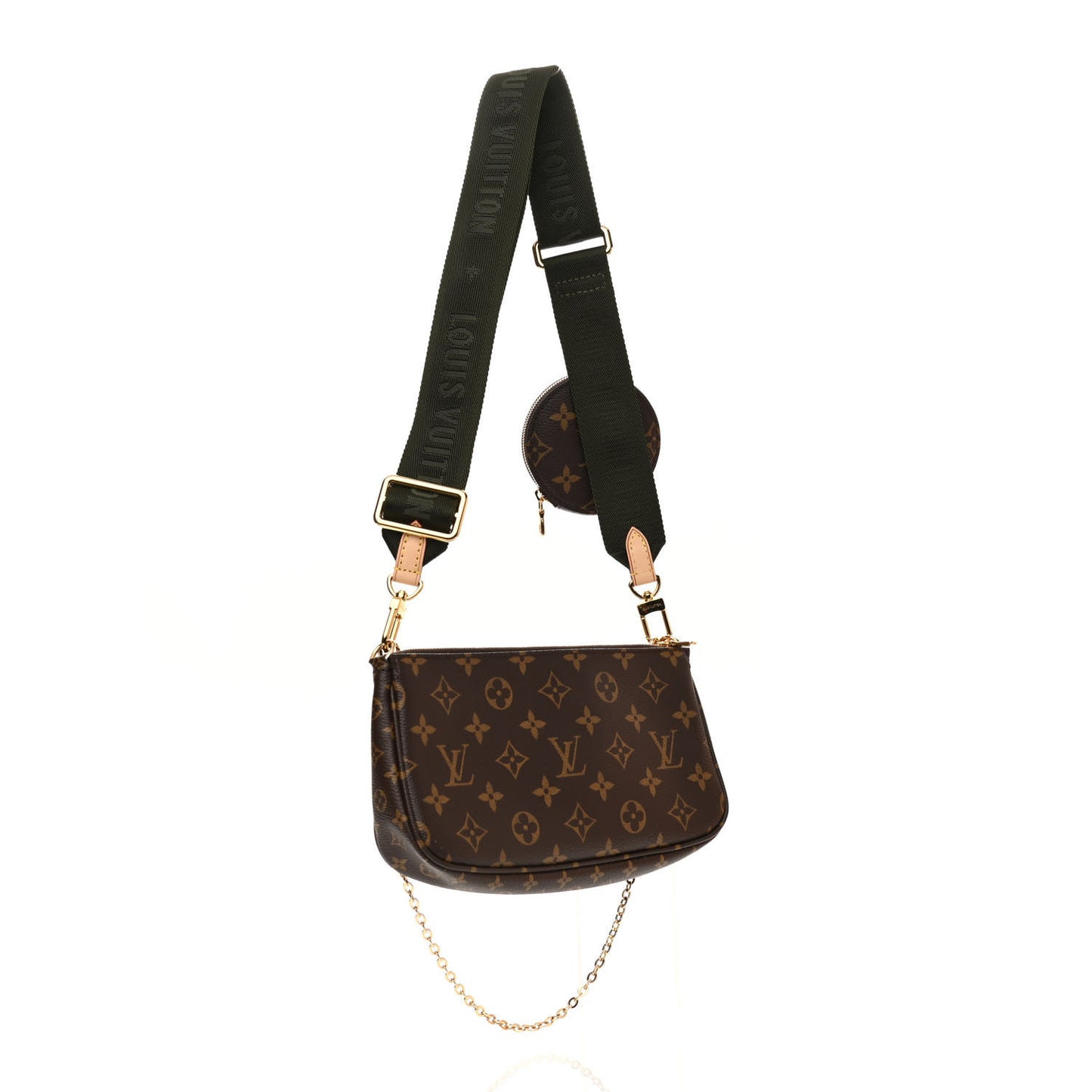 Monogram Multi Pochette Accessories Kaki