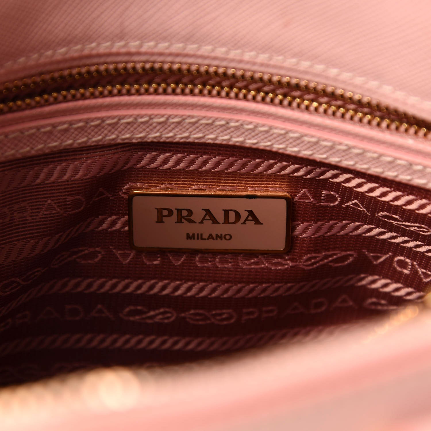Prada Saffiano Lux Small Promenade Tote Orchidea 15 of 17