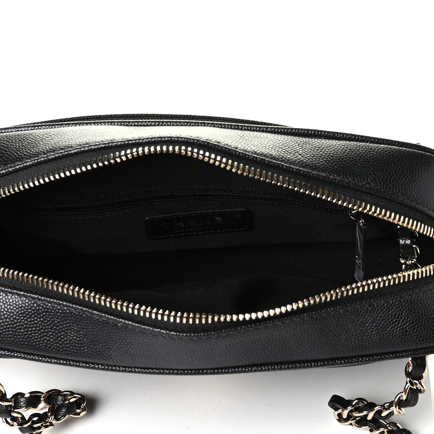 Chanel Caviar Quilted Small In & Out Camera Case Black 5 of 7