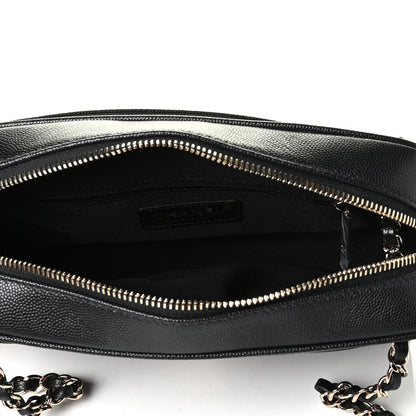 Chanel Caviar Quilted Small In & Out Camera Case Black 5 of 7