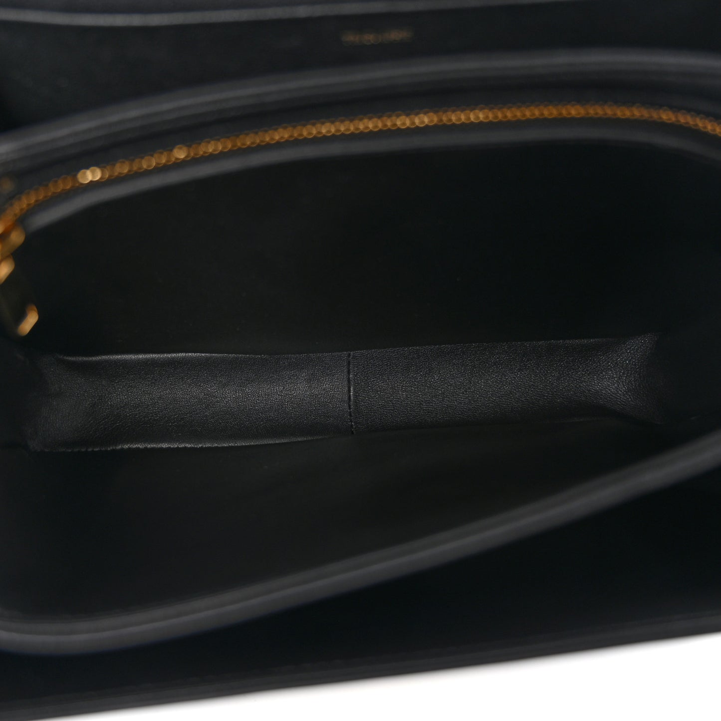 Shiny Calfskin Medium Triomphe Black