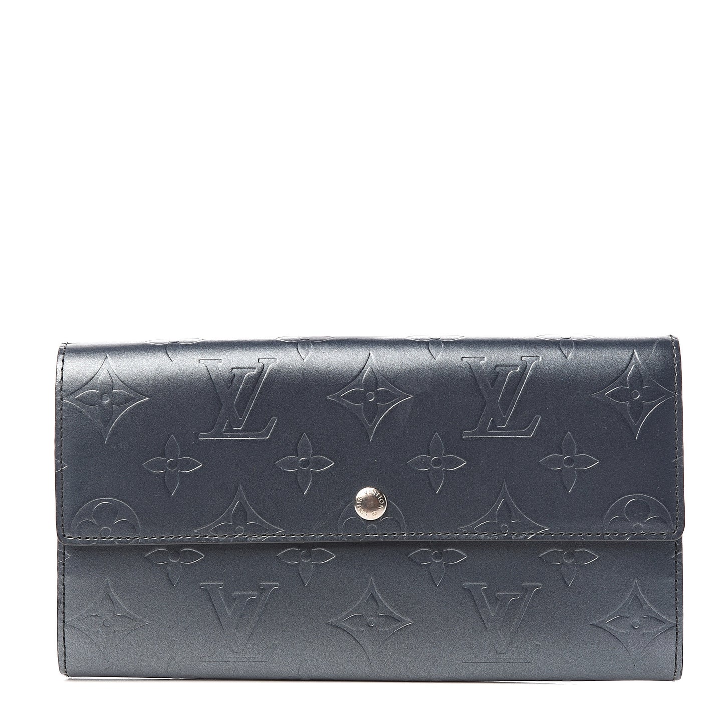 Mat Monogram Sarah Wallet Blue