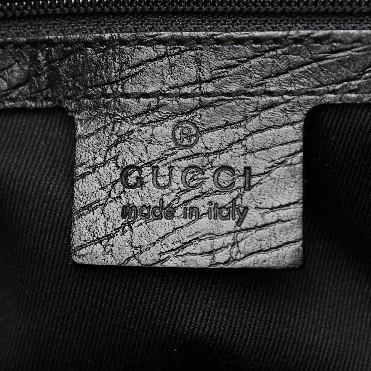 Monogram Large Tote Black