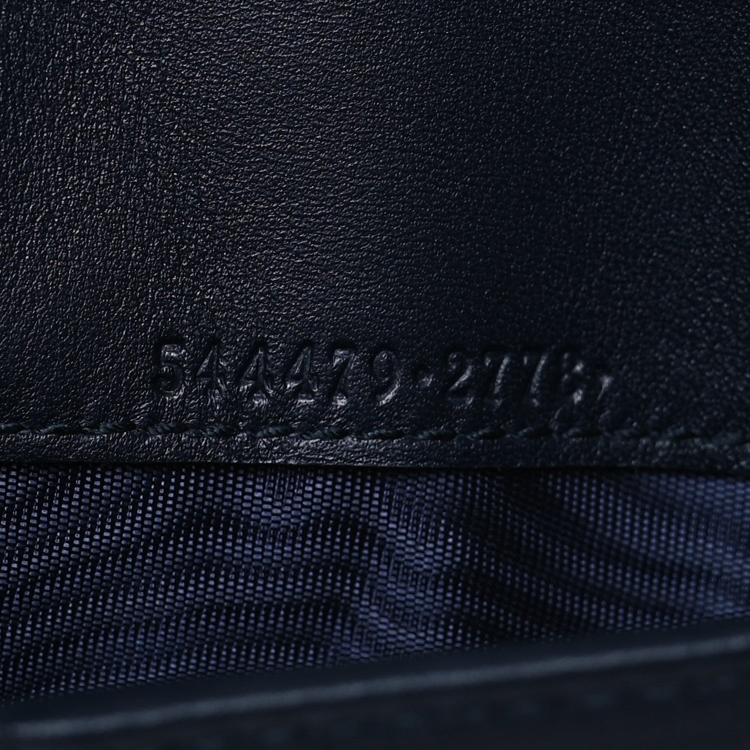 Gucci Microguccissima Bi-Fold Organizer Wallet Blue 7 of 8