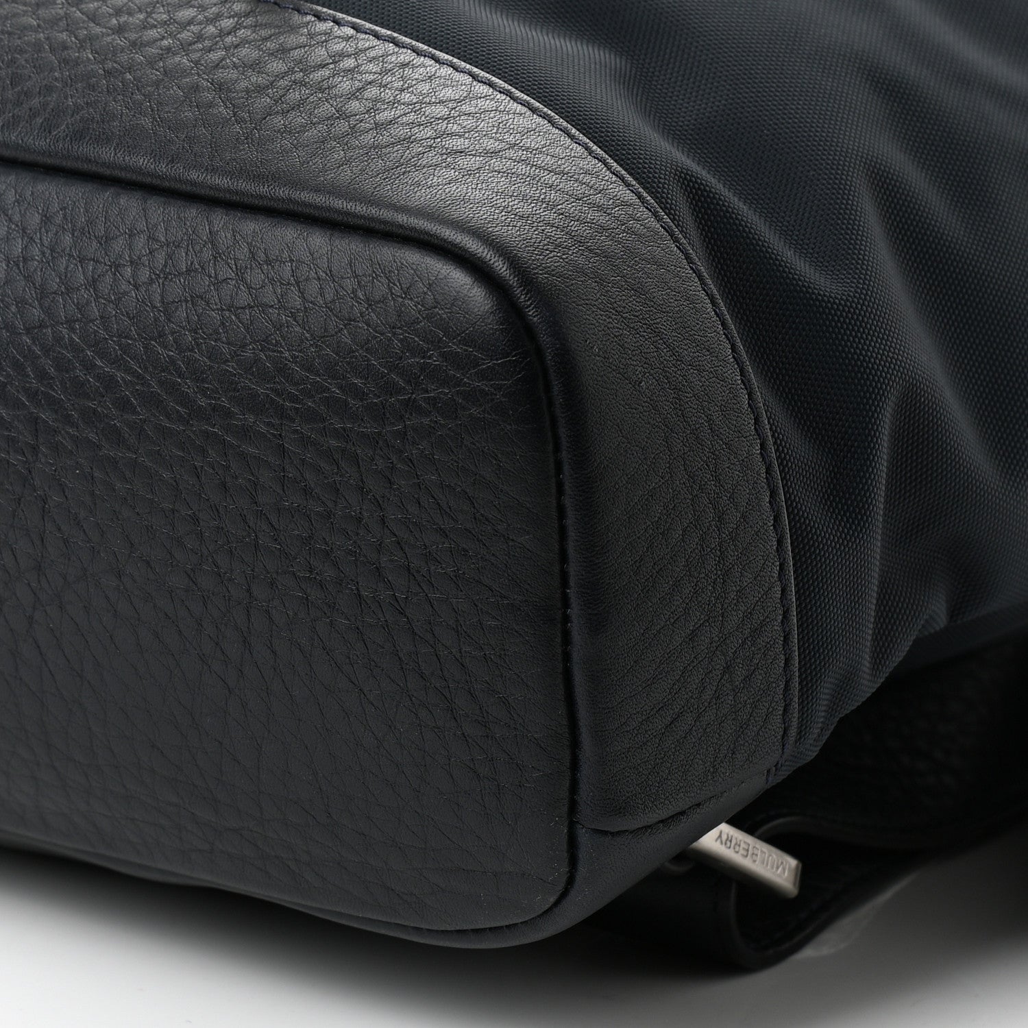 Mulberry Nylon Calfskin Backpack Black 9 of 9